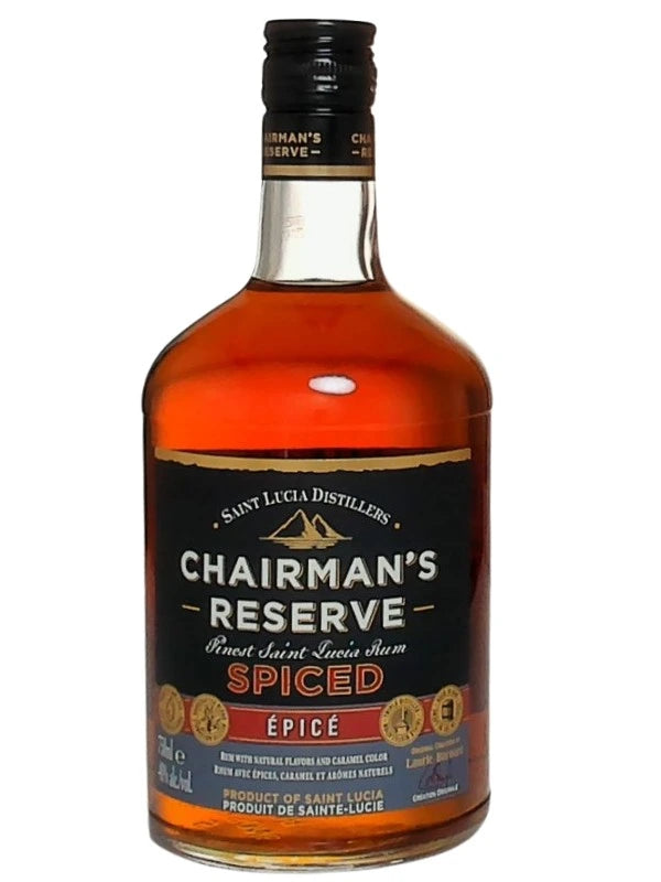 SAINT LUCIA CHAIRMANS SPICED RUM 700ML