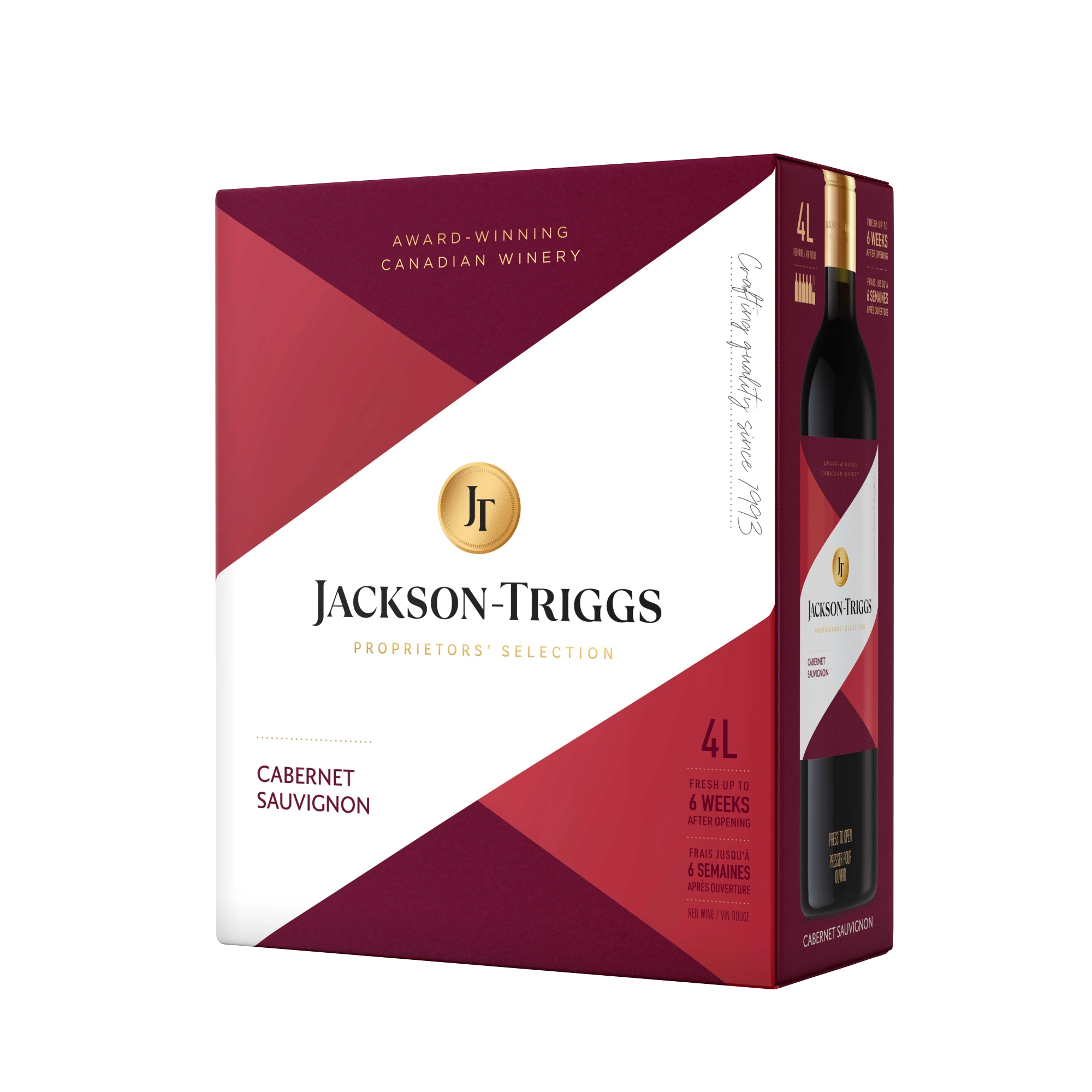 JACKSON TRIGGS CABERNET SAUVIGNON 4L