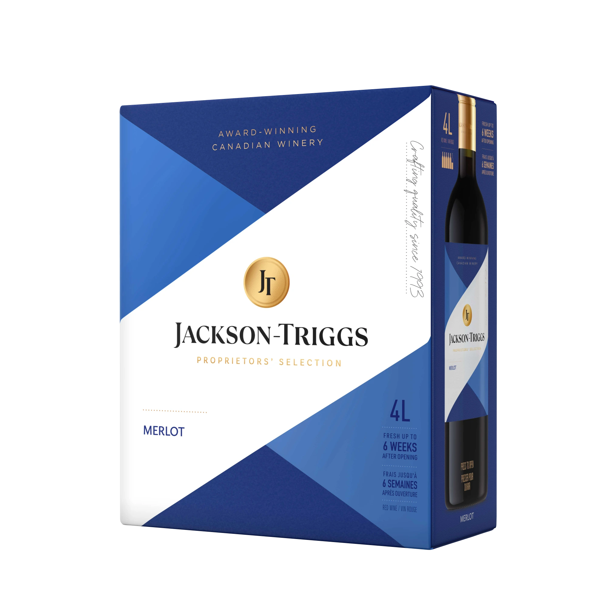 JACKSON TRIGGS MERLOT 4L
