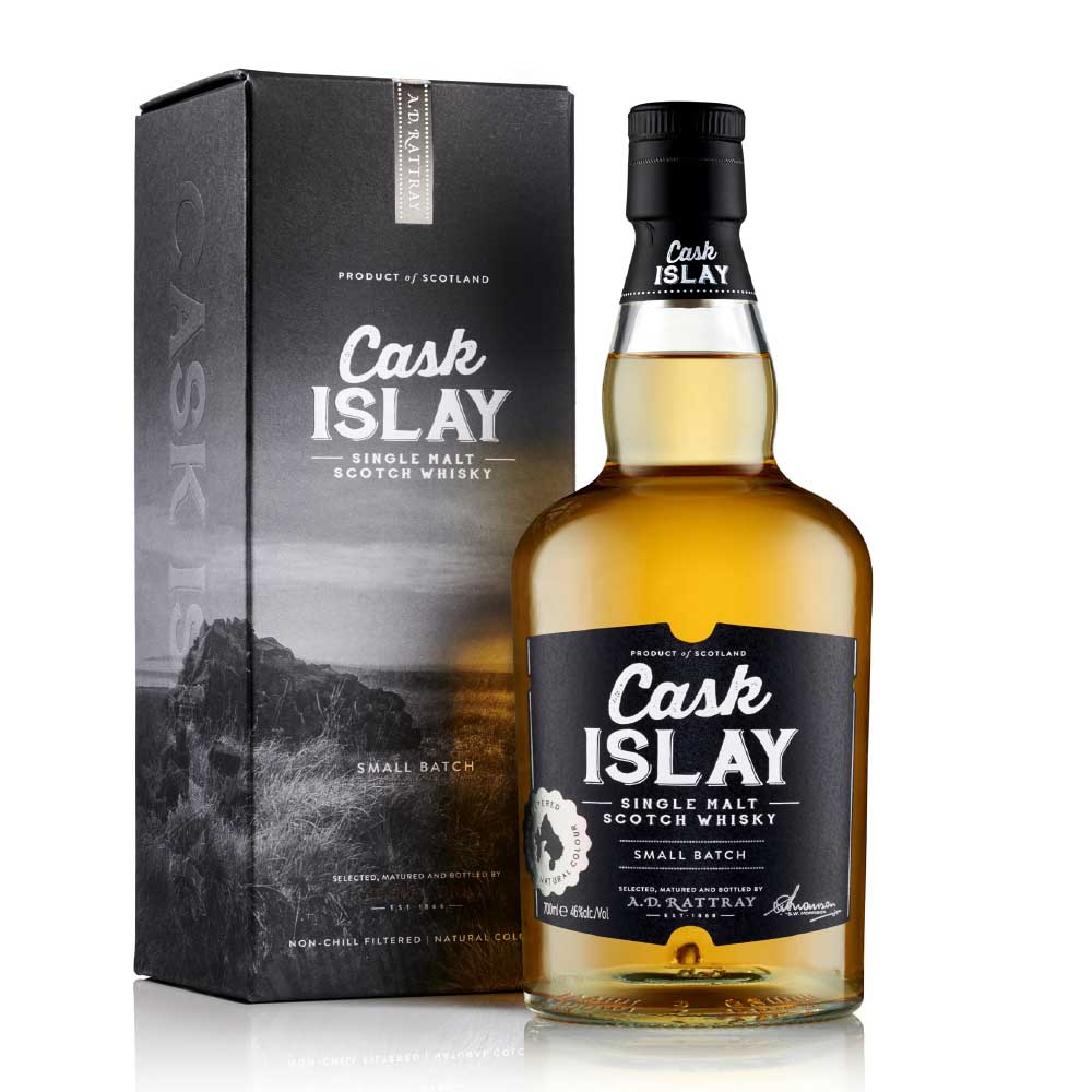 AD RATTRAY CASK ISLAY SINGLE MALT SCOTCH WHISKY 750ML