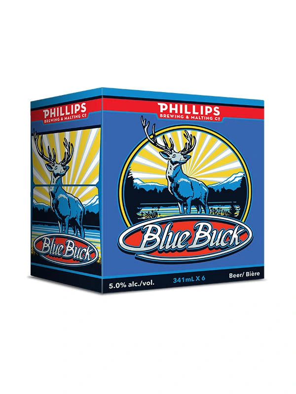 PHILLIPS BLUE BUCK ALE 341ML 6PK BT