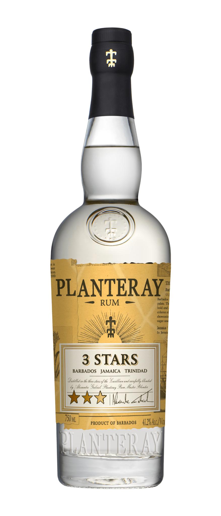 PLANTERAY 3 STARS RUM 750ML