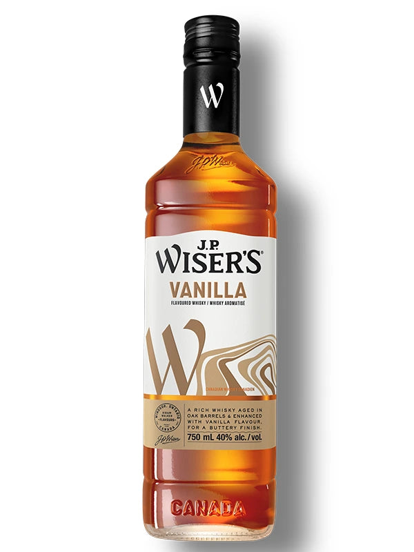 WISERS SPICED VANILLA 750ML