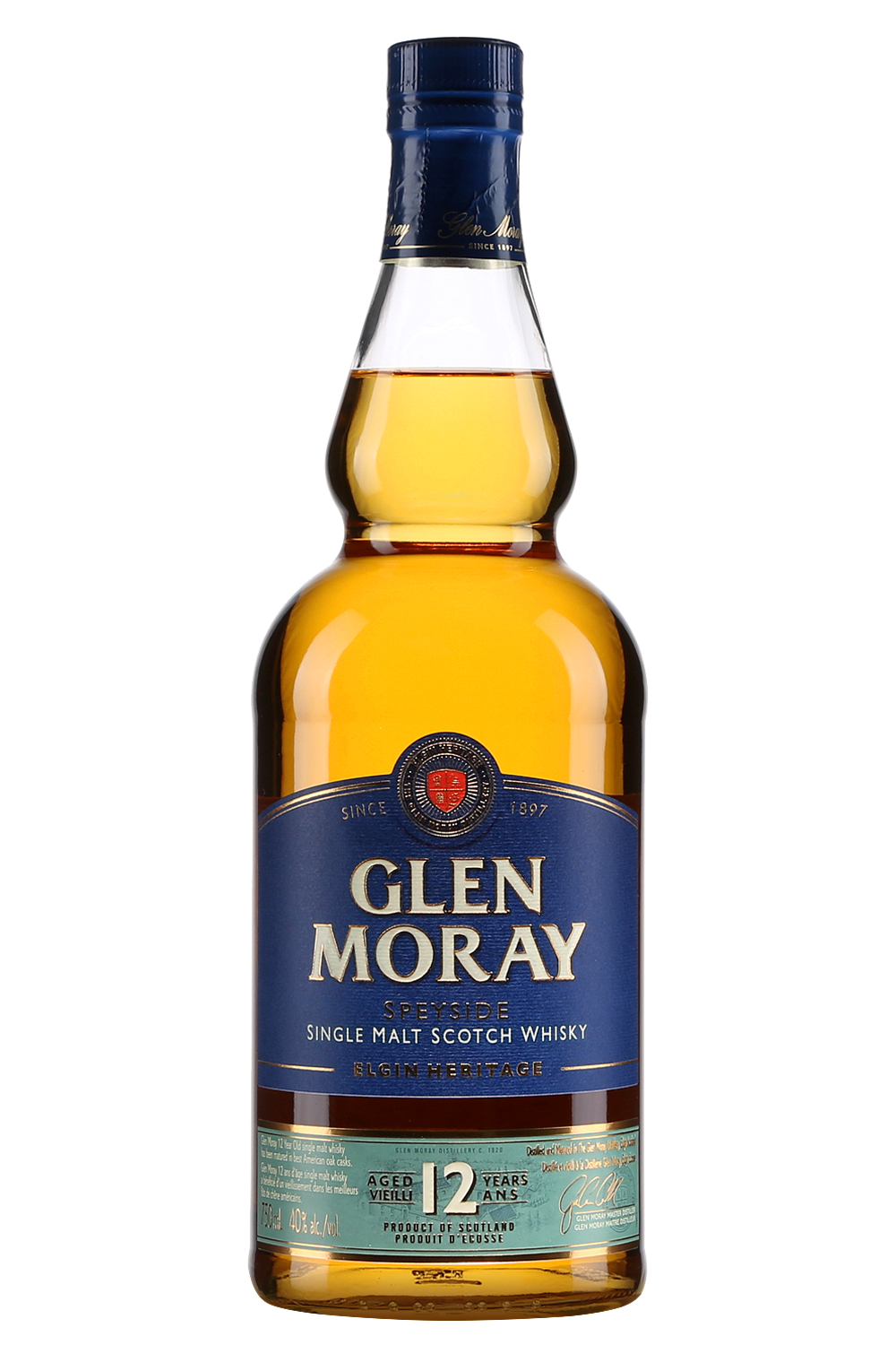 GLEN MORAY 12YR SCOTCH WHISKY 750ML