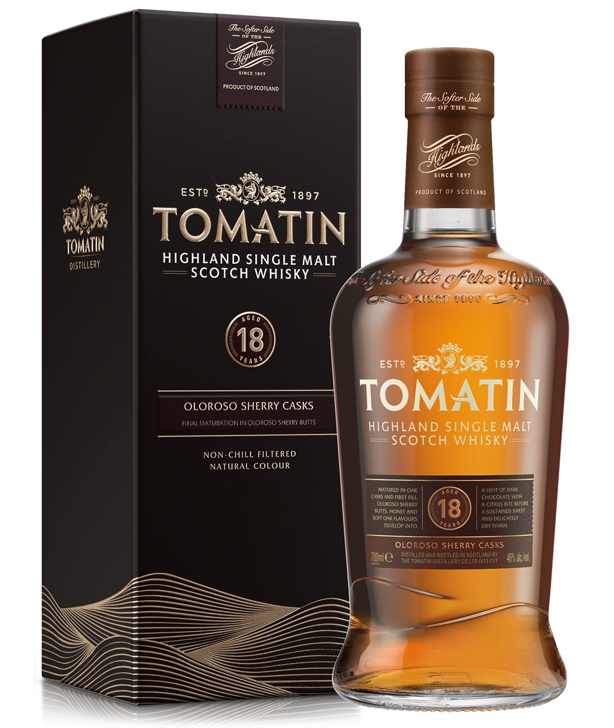TOMATIN 18YR SINGLE MALT SCOTCH WHISKY 750ML