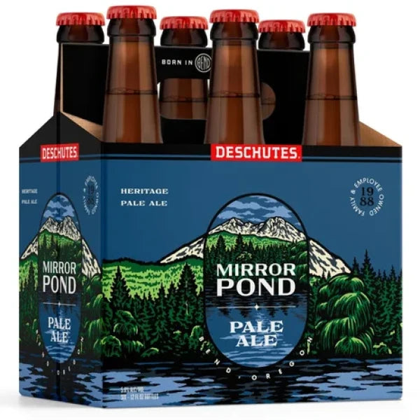 DESCHUTES MIRROR POND PALE ALE 355ML 6PK BT