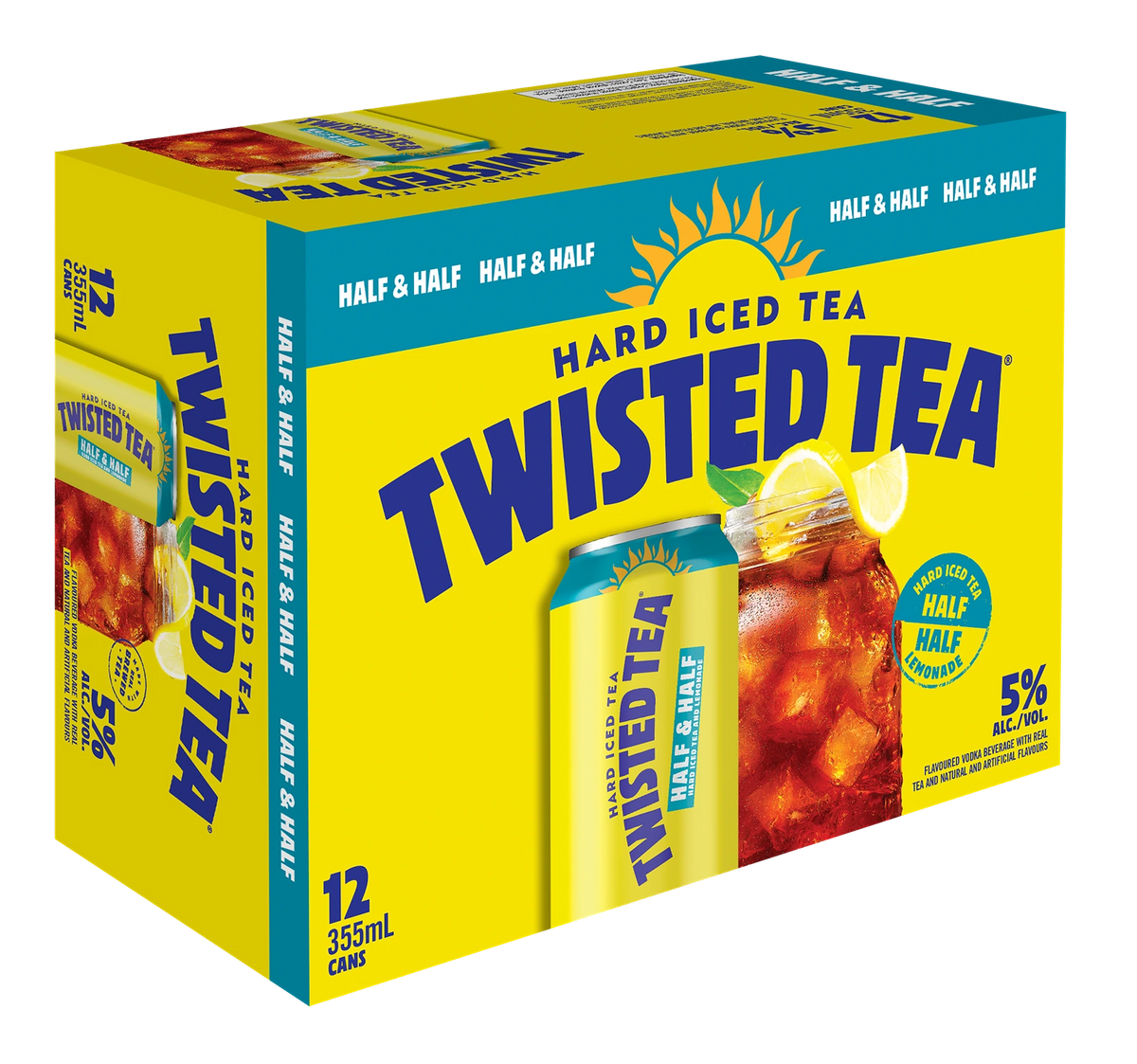 TWISTED TEA HALF & HALF 355ML 12PK CAN