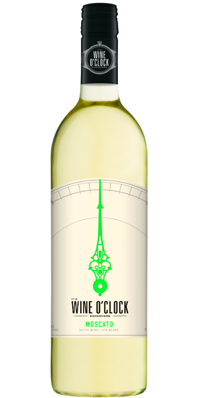 WINE O CLOCK MOSCATO 750ML @ MacTaggart [1001996]