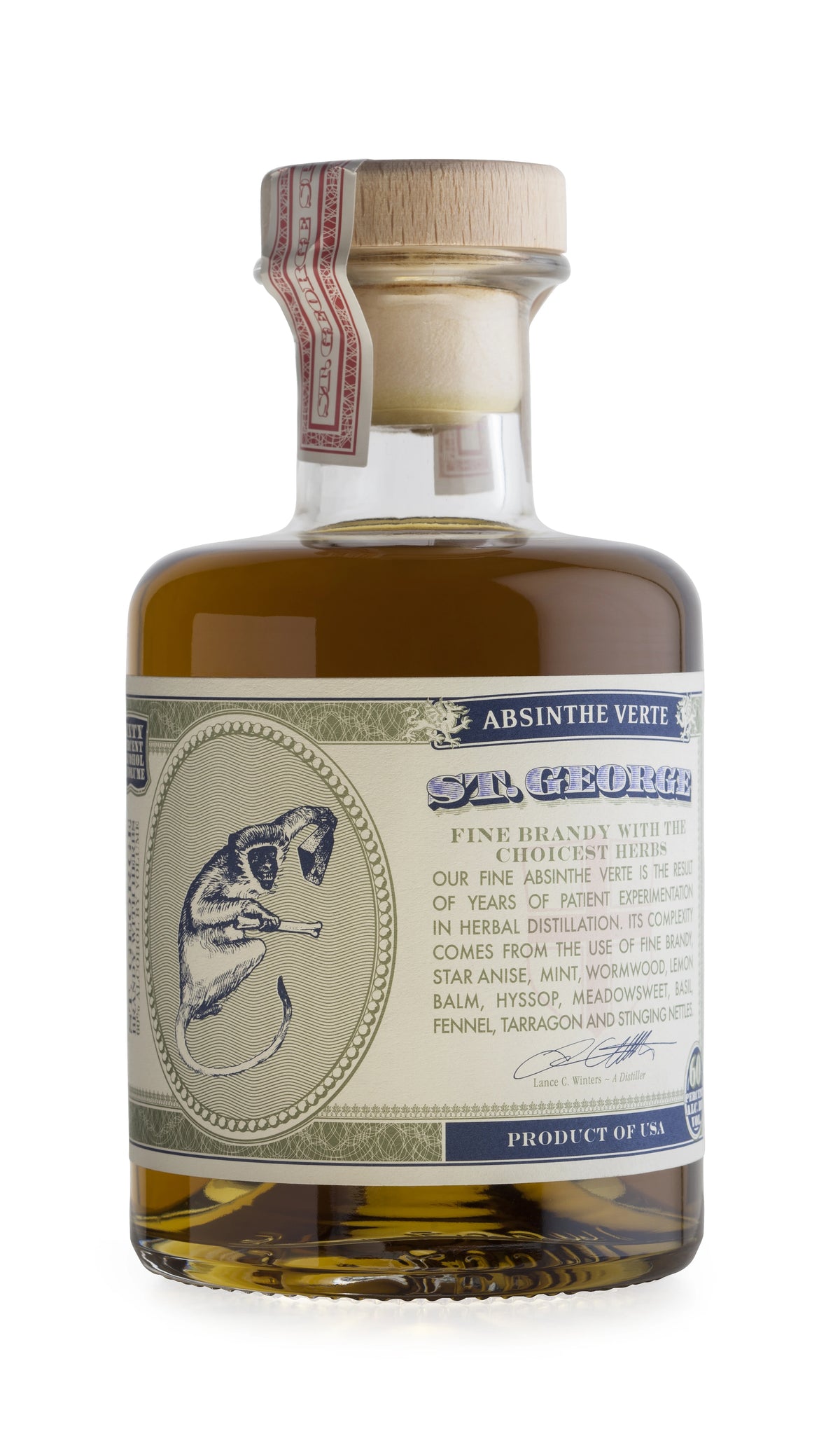 ST GEORGE ABSINTHE VERTE 200ML