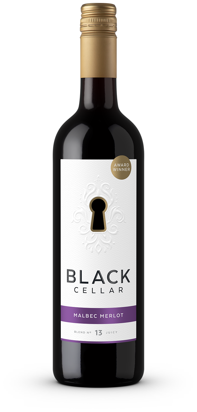 BLACK CELLAR MALBEC MERLOT 750ML @ Deerfoot Meadows [1002067]