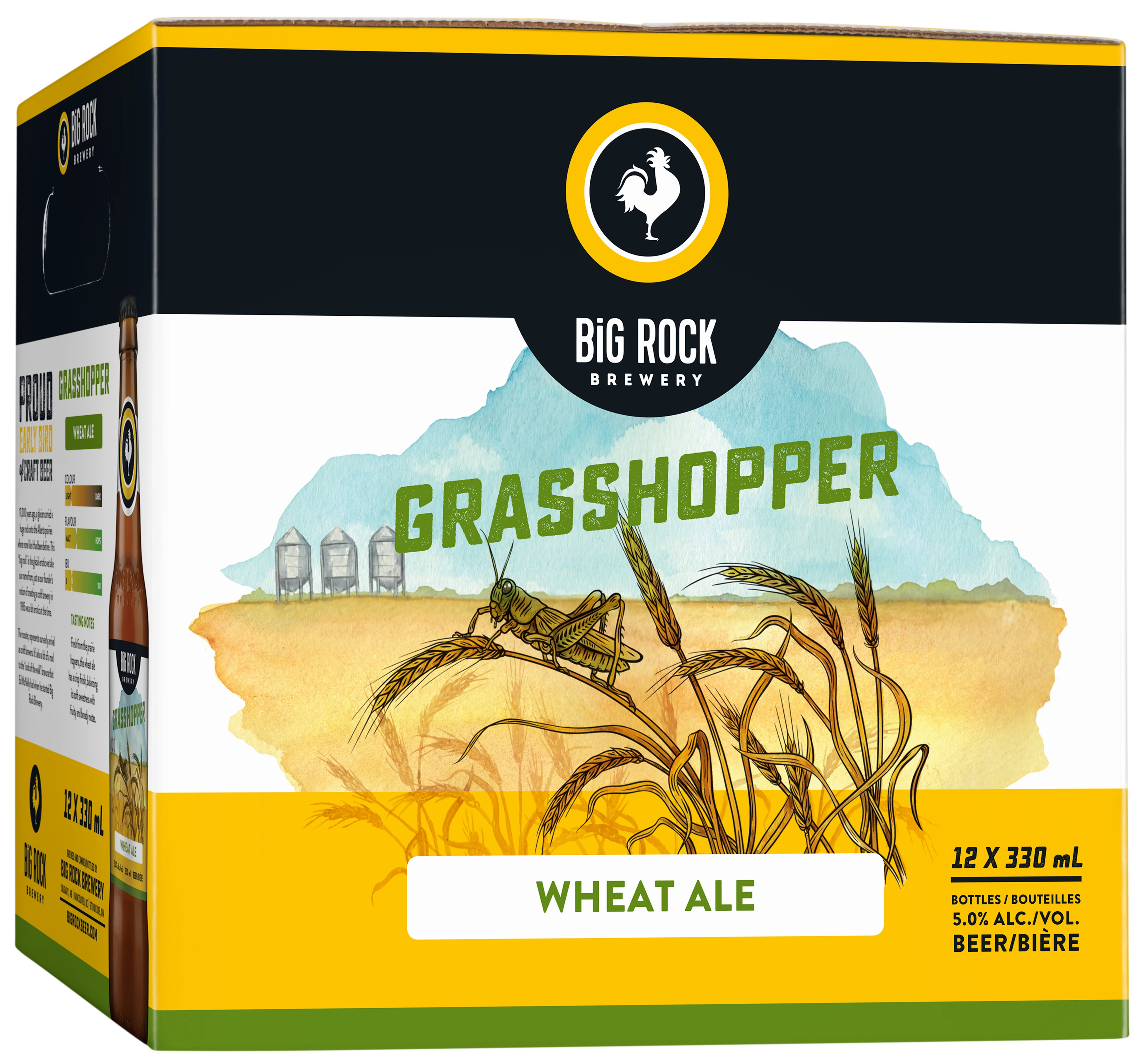 BIG ROCK GRASSHOPPER 341ML 12PK BT