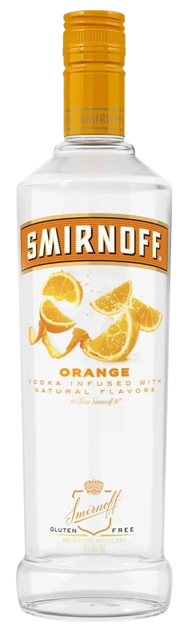 SMIRNOFF ORANGE VODKA 750ML