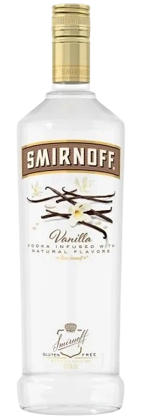 SMIRNOFF VANILLA VODKA 750ML