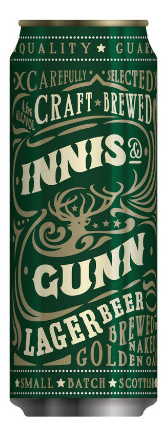 INNIS & GUNN LAGER 500ML CAN