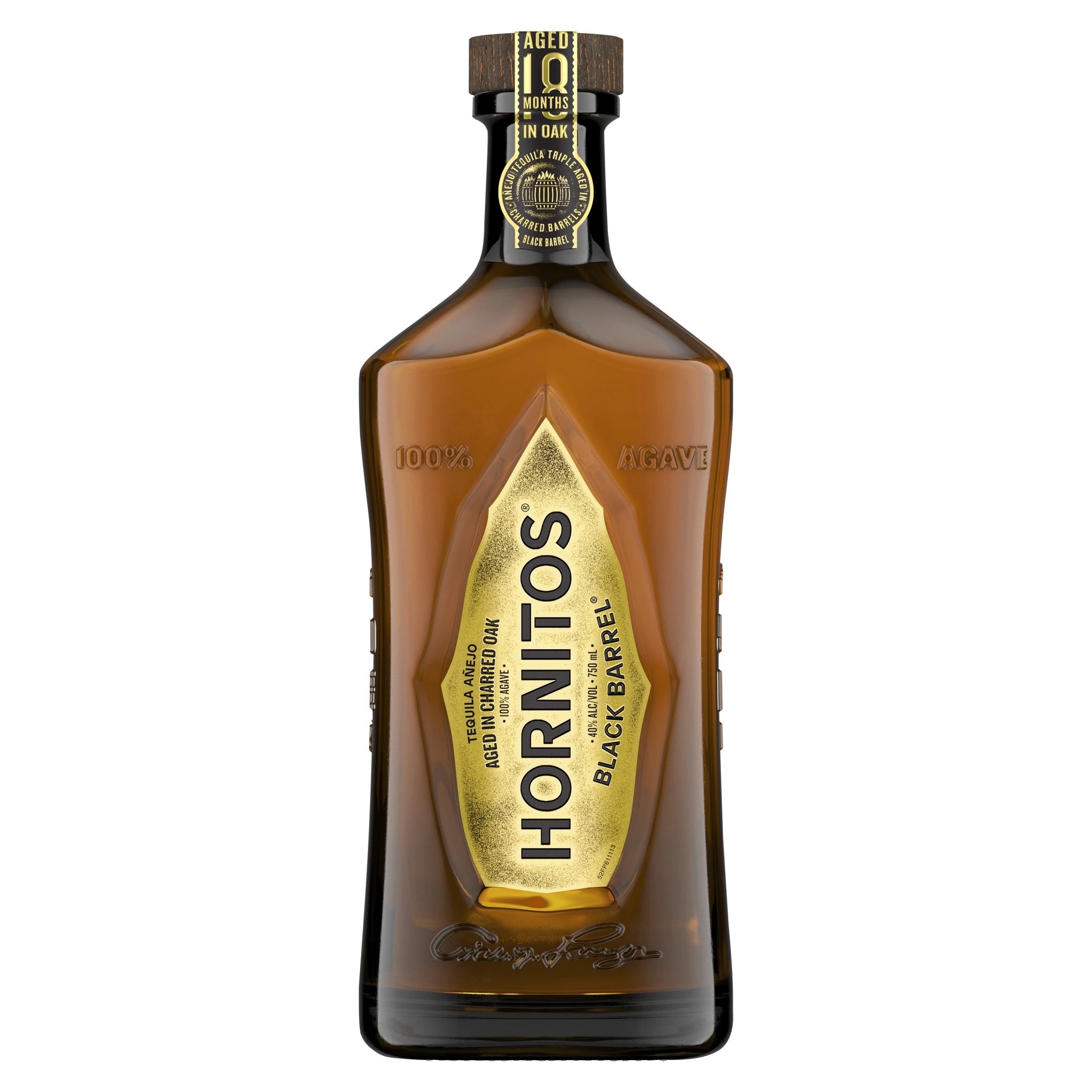 SAUZA HORNITOS BLACK BARREL 750ML