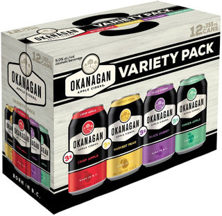 OKANAGAN CIDER MIXER 355ML 12PK CAN