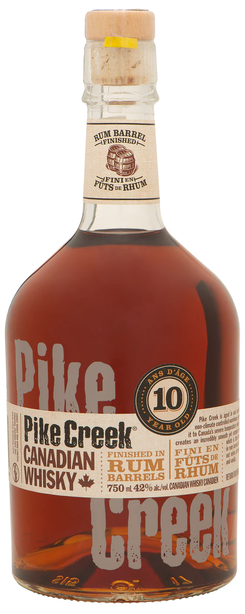 PIKE CREEK 10YR DOUBLE BARREL WHISKEY 750ML