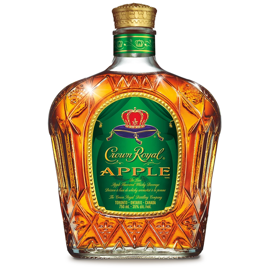 CROWN ROYAL APPLE CANADIAN WHISKY 750ML
