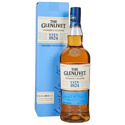 GLENLIVET FOUNDER RESERVE SINGLE MALT SCOTCH WHISKY 750ML