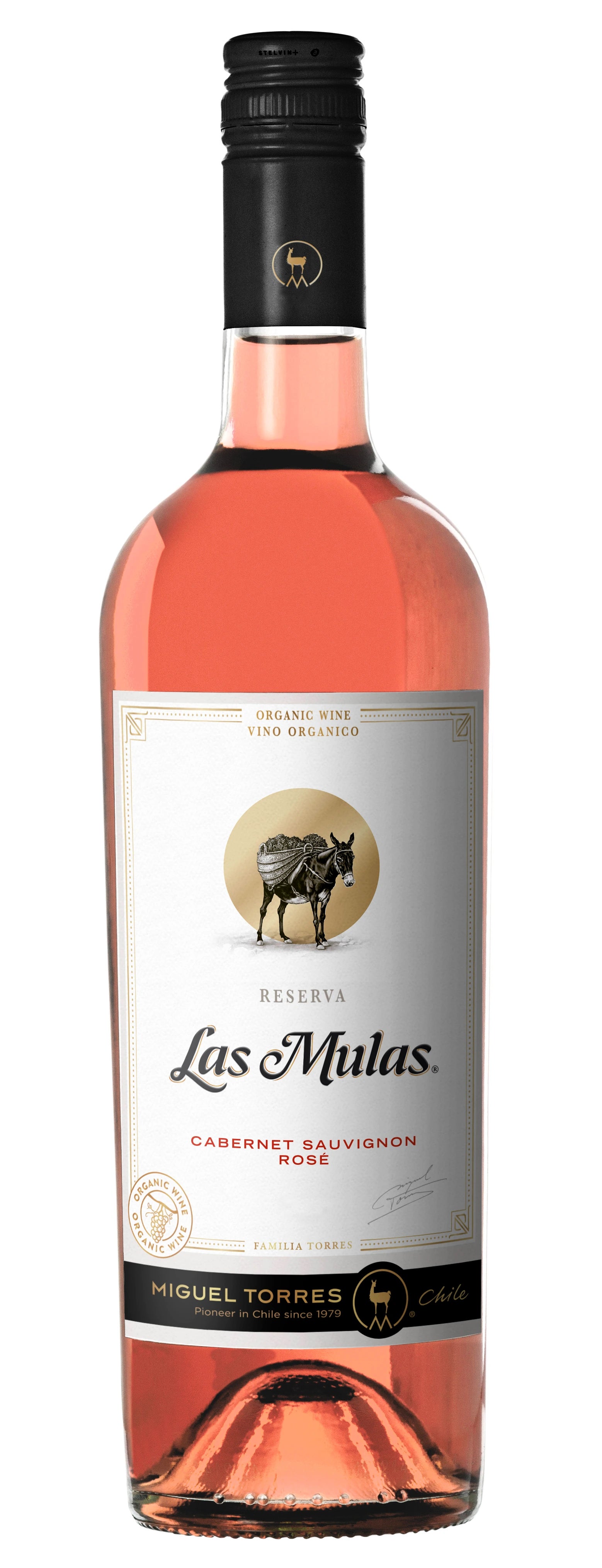 LAS MULAS ORG ROSE 750ML