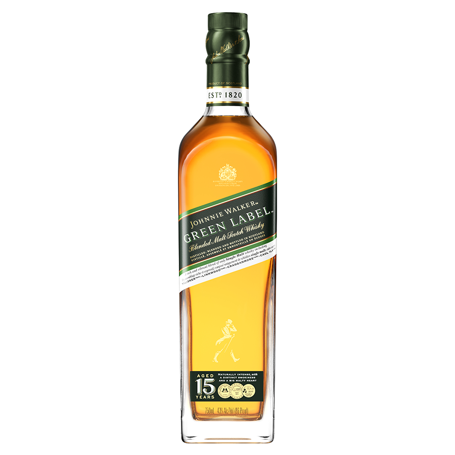 JOHNNIE WALKER GREEN 750ML