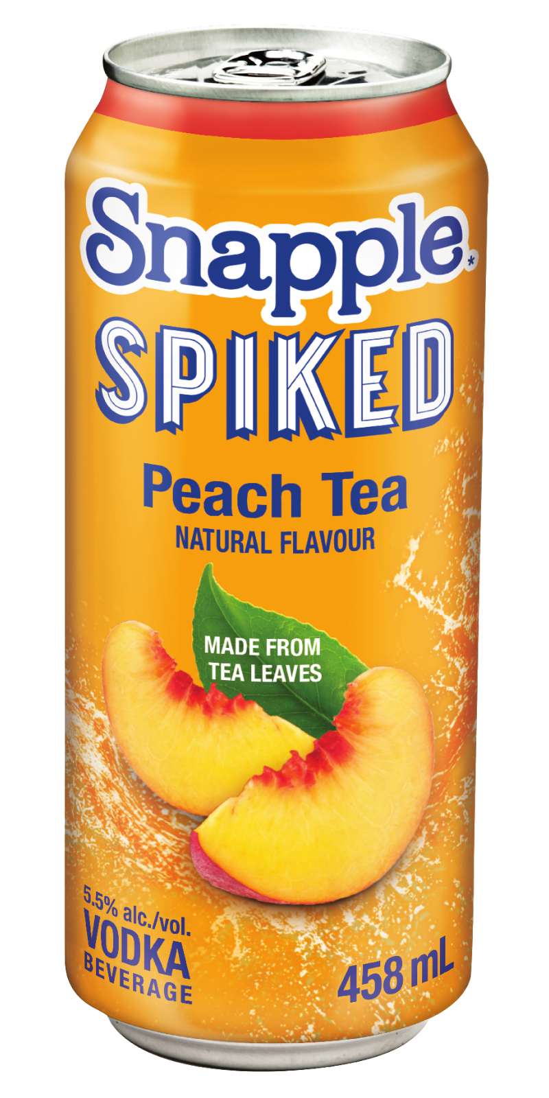SNAPPLE SPIKED PEACH TEA 458ML CAN @ Airdrie [1002377]
