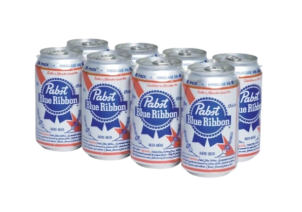 PABST BLUE RIBBON 355ML 8PK CAN