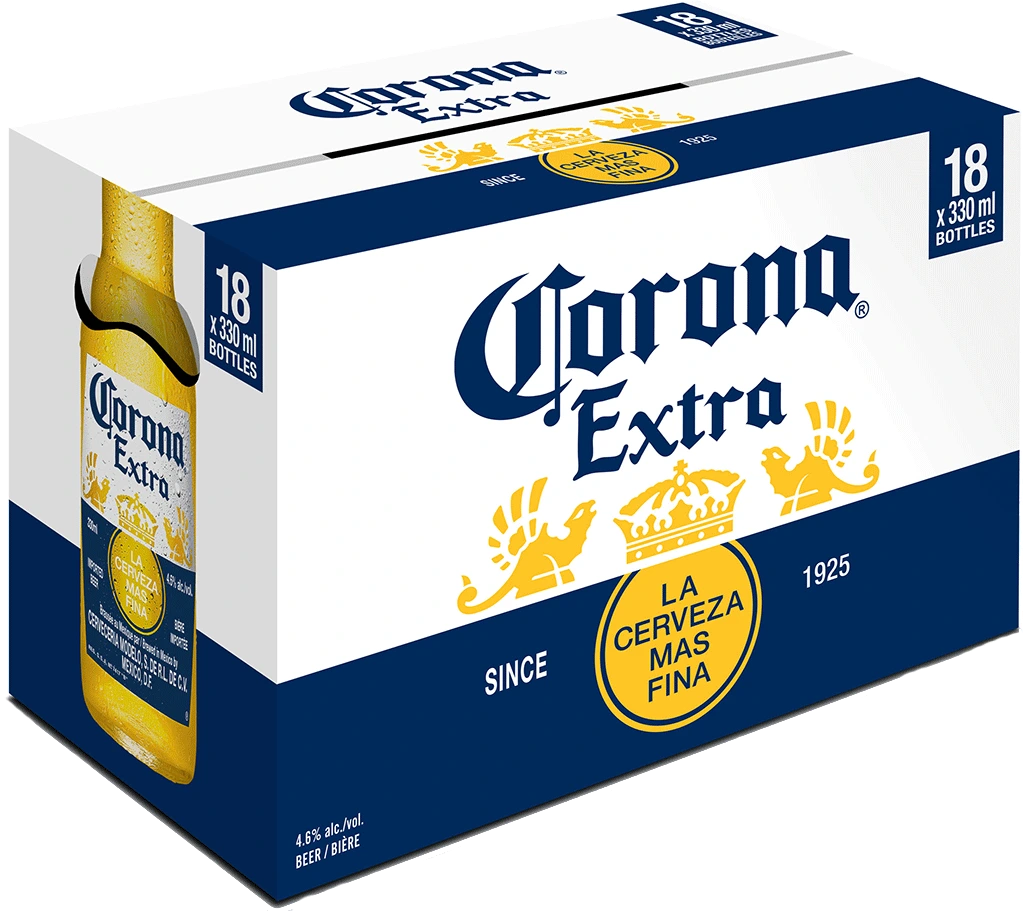 CORONA EXTRA 330ML 18PK BT