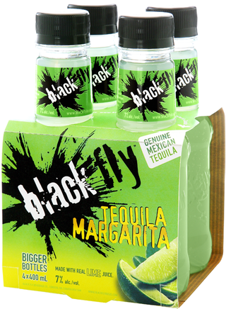 BLACK FLY TEQUILA MARGARITA 400ML 4PK BT