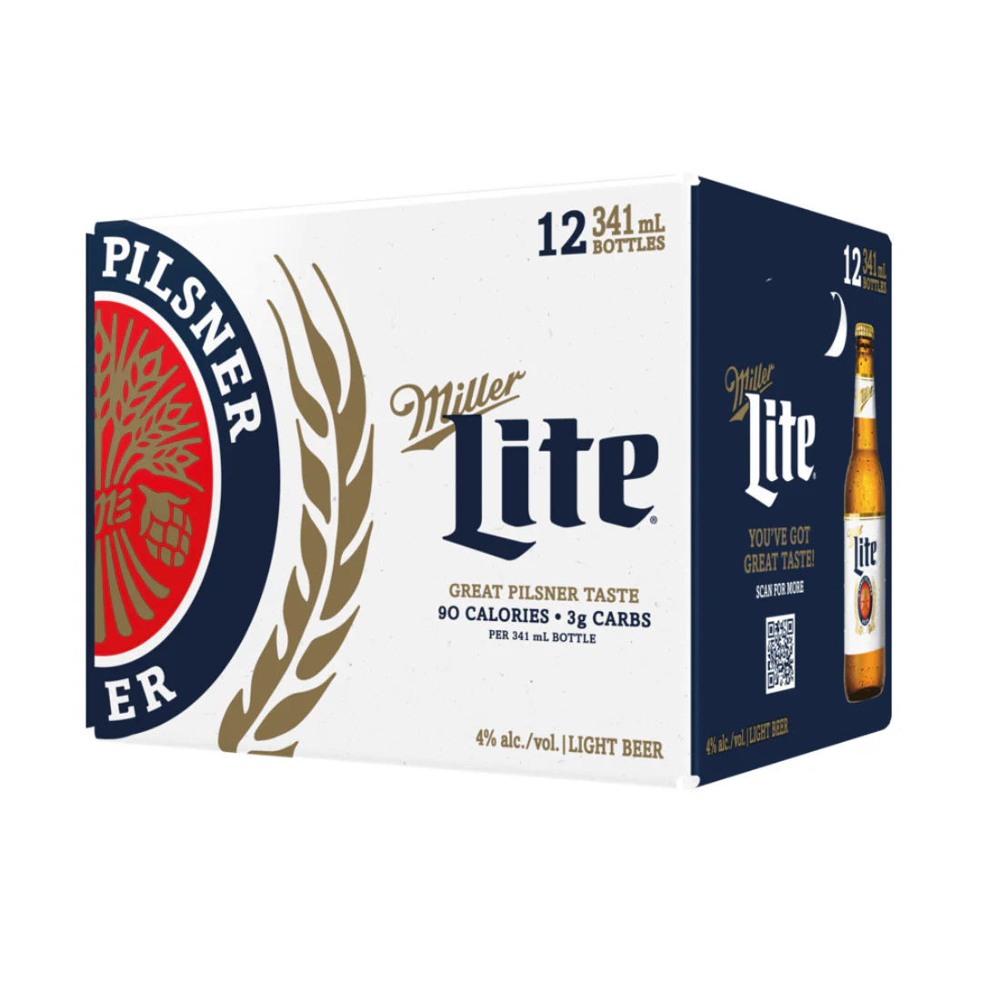 MILLER LITE 341ML 12PK BT @ Kelowna [1002403]