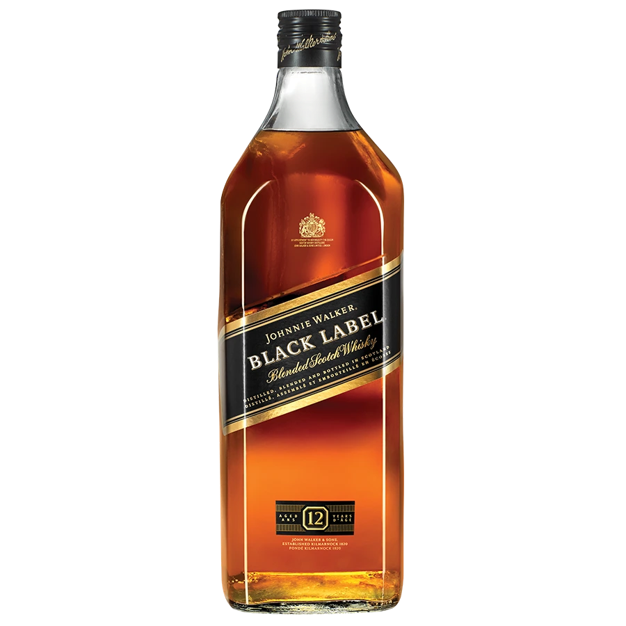 JOHNNIE WALKER BLACK LABEL 1.75L