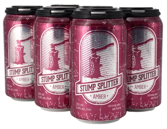 SIX CORNERS STUMP SPLITTER AMBER ALE 355ML 6PK CAN