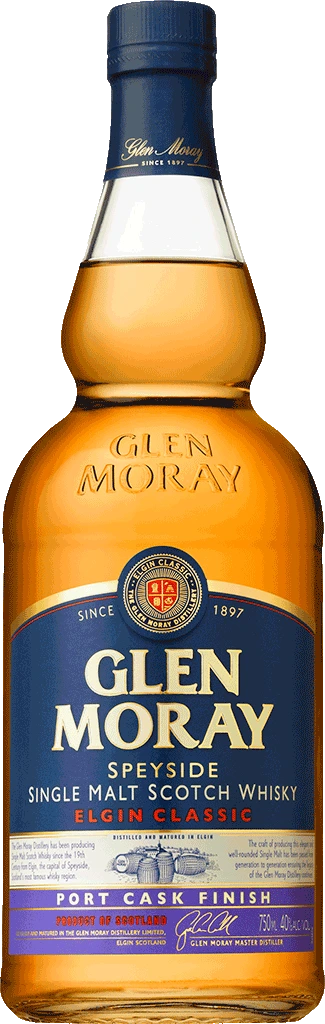 GLEN MORAY PORT CASK FINISH SINGLE MALT SCOTCH 750ML