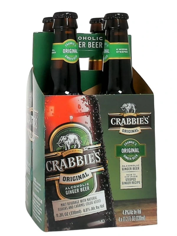 CRABBIES ORIGINAL GINGER 330ML 4PK BT