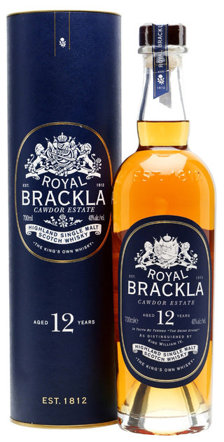 ROYAL BRACKLA 12YR HIGHLAND SINGLE MALT SCOTCH WHISKY 750ML