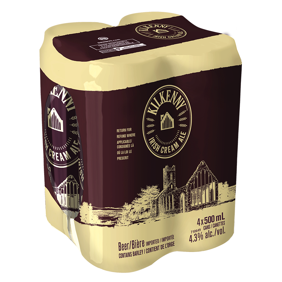 KILKENNY CREAM ALE 500ML 4PK CAN