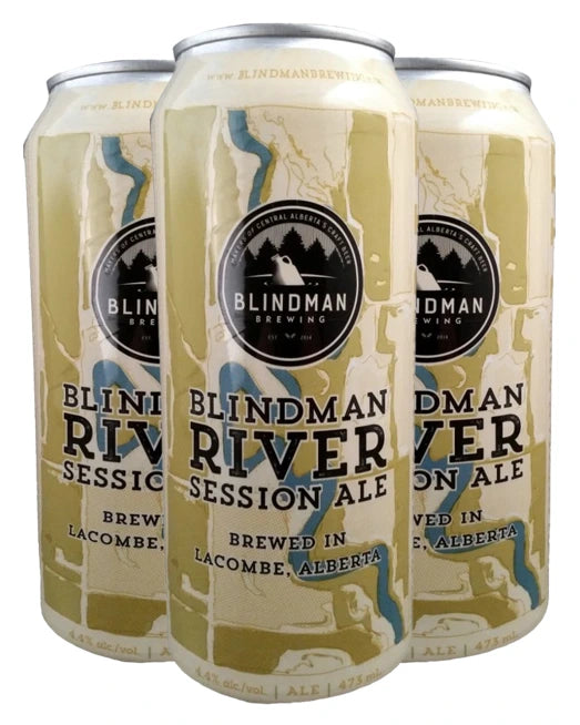 BLINDMAN RIVER SESSION ALE 473ML 4PK CAN