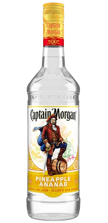CAPTAIN MORGAN PINEAPPLE RUM 750ML