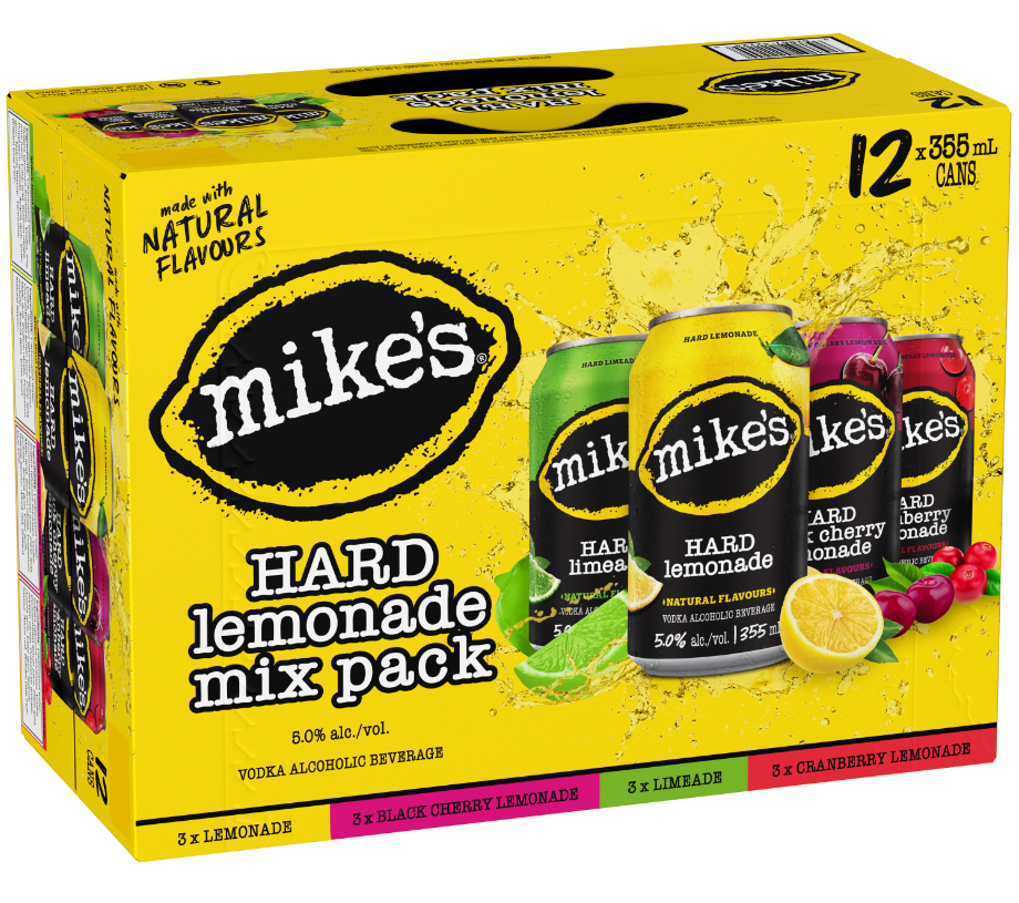 MIKES HARD LEMONADE MIXER 355ML 12PK CAN