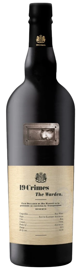 19 CRIMES THE WARDEN RED BLEND 750ML @ MacTaggart [1002825]