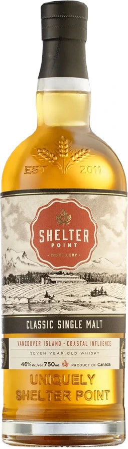 SHELTER POINT SINGLE MALT 750ML