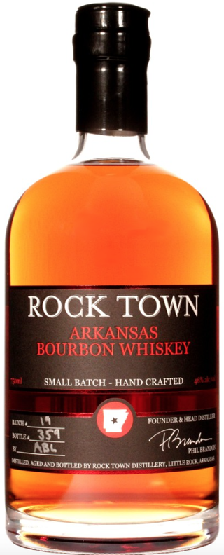 ROCK TOWN ARKANSAS BOURBON WHISKEY 750ML