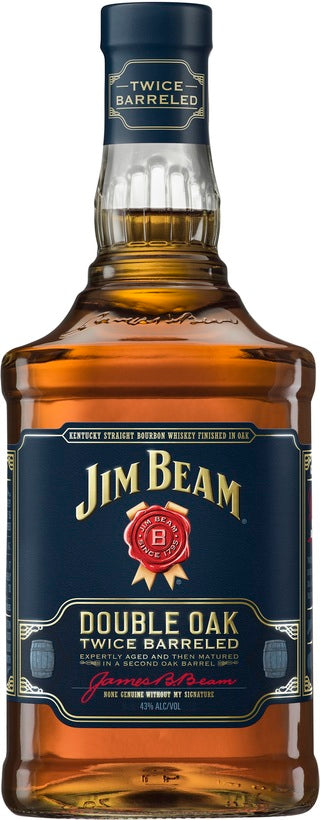 JIM BEAM DOUBLE OAK BOURBON 750ML