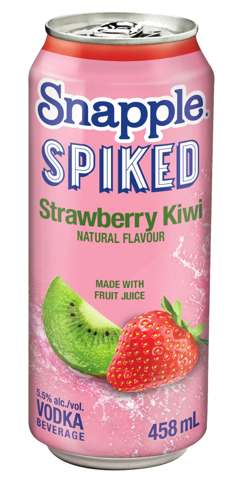 SNAPPLE SPIKED STRAWBERRY KIWI 458ML CAN