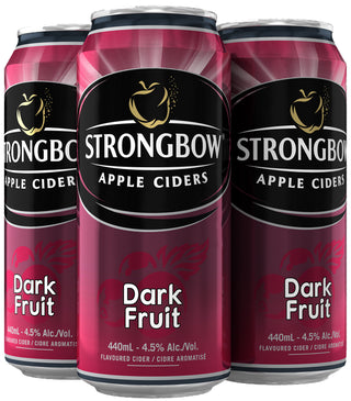 STRONGBOW DARK FRUIT 440ML 4PK CAN