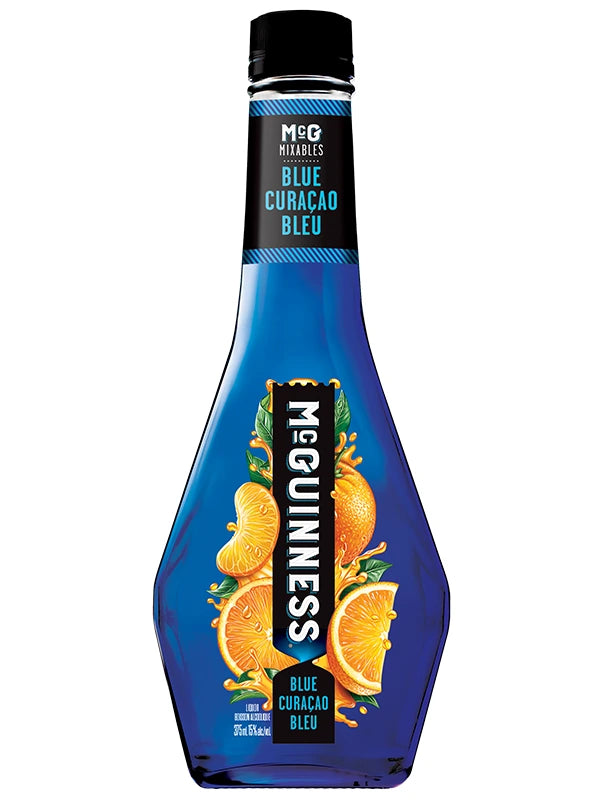 MCGUINNESS BLUE CURACAO 375ML