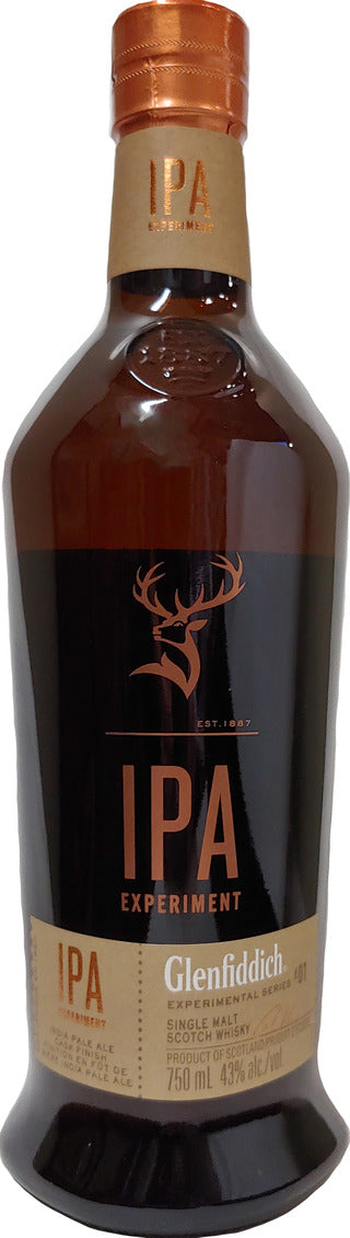 GLENFIDDICH IPA EXPERIMENT SINGLE MALT SCOTCH WHISKY 750ML