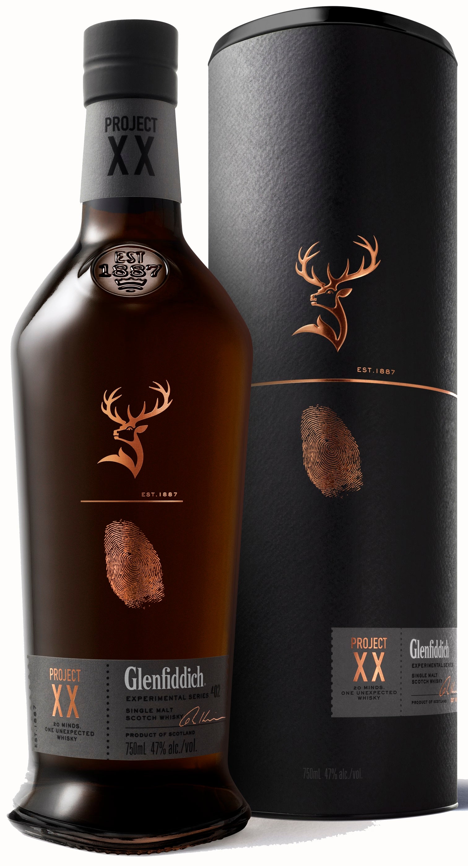 GLENFIDDICH PROJECT XX SINGLE MALT SCOTCH WHISKY 750ML