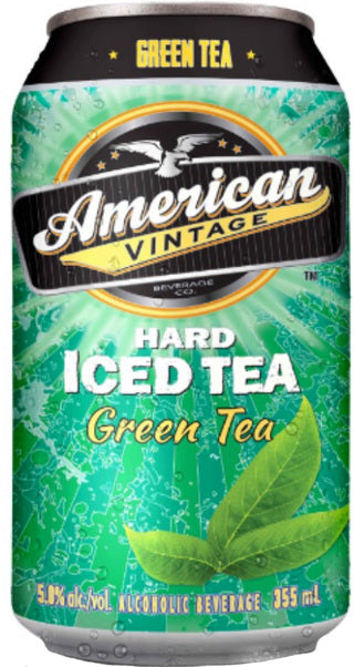 AMERICAN VINTAGE GREEN ICED TEA 355ML 6PK CAN @ Airdrie [1003117]