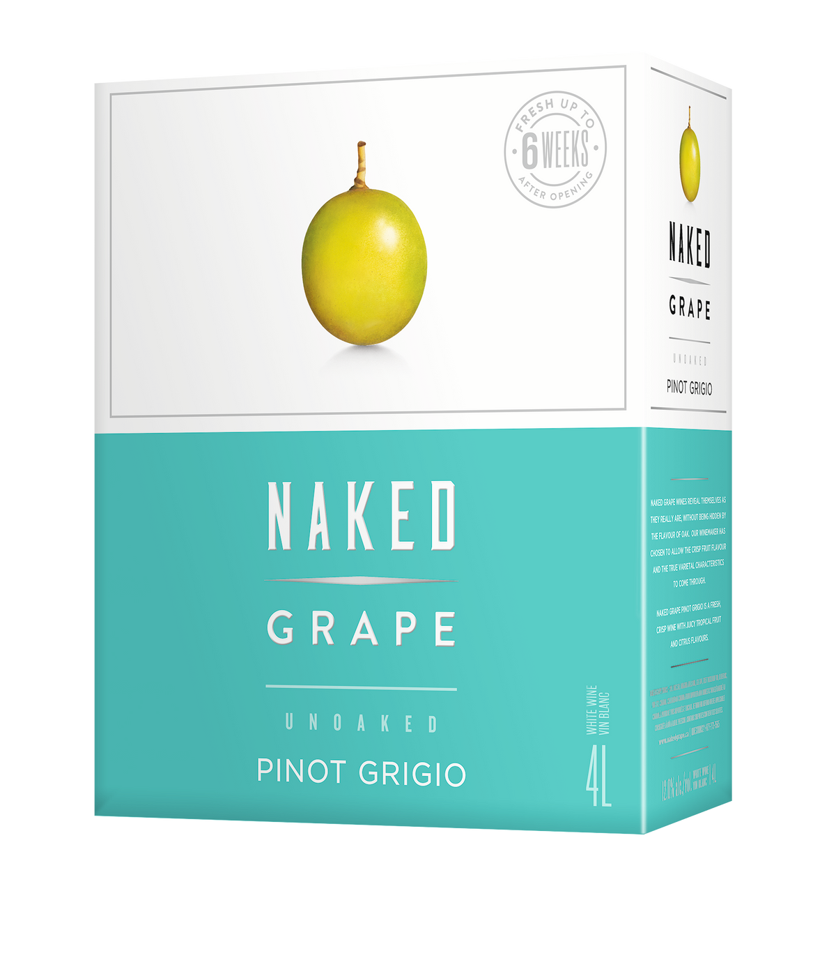 NAKED GRAPE PINOT GRIGIO 4L @ Saskatoon [1003118]